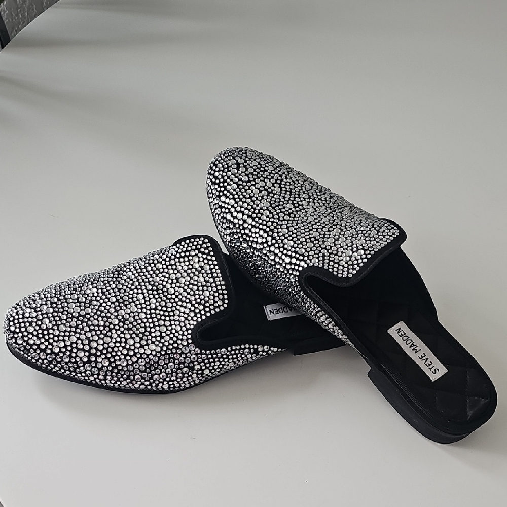 Black and Silver Men's Shoes
